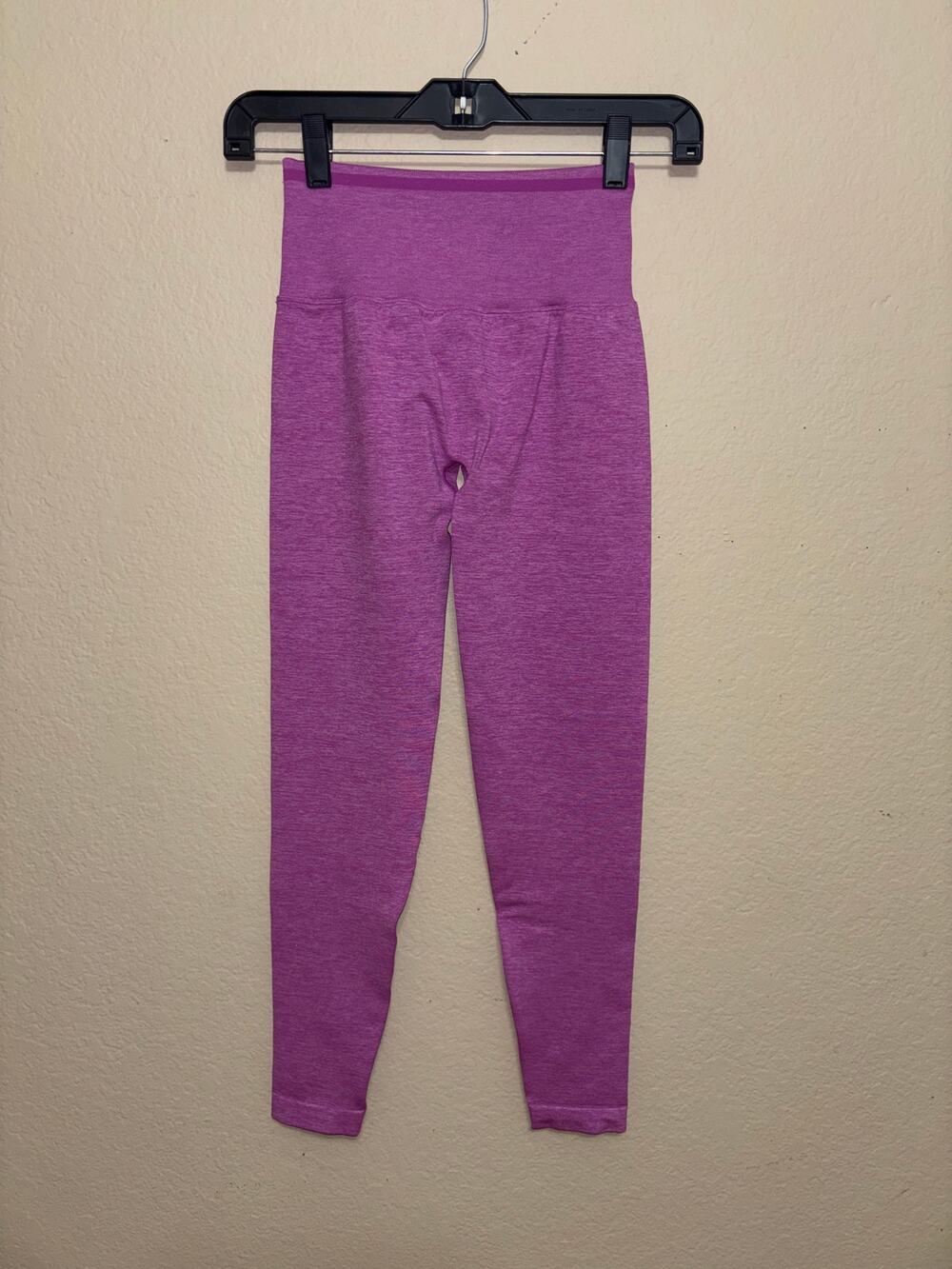 Buffbunny Project Seamless High Rise Leggings Purple Heathered Size Small